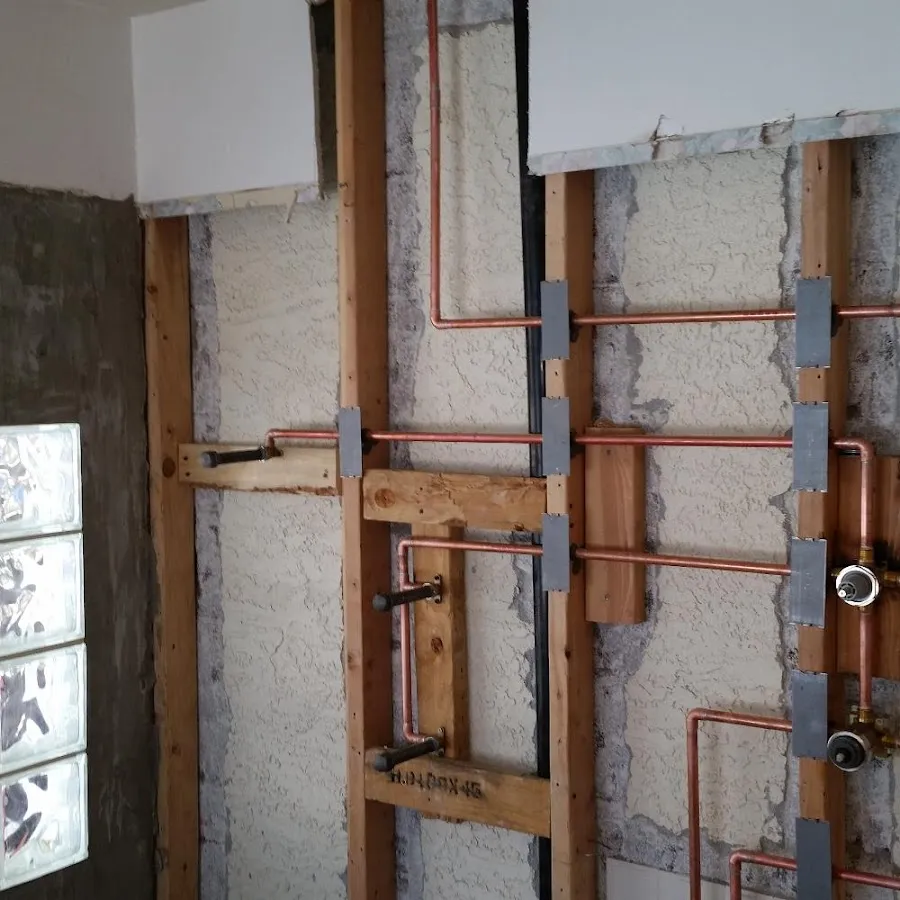 Copper pipe installation for Burst Pipe Repair in Waterbury